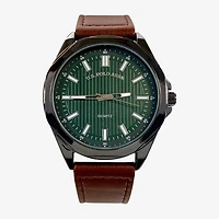 U.S. Polo Assn. Mens Brown 4-pc. Watch Boxed Set Usc20293jc