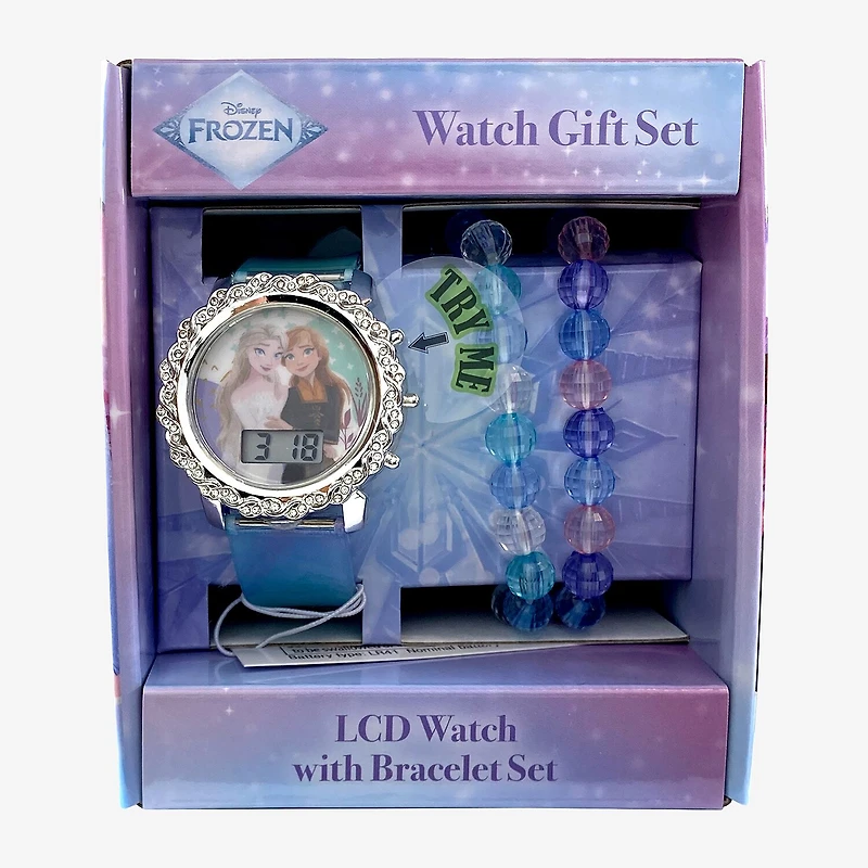 Disney Frozen Girls Multicolor Strap Watch Fzn45187jc