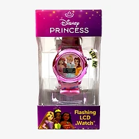 Disney Collection Princess Girls Pink Strap Watch Pn4692jc