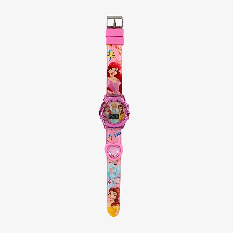 Disney Collection Princess Girls Pink Strap Watch Pn4692jc