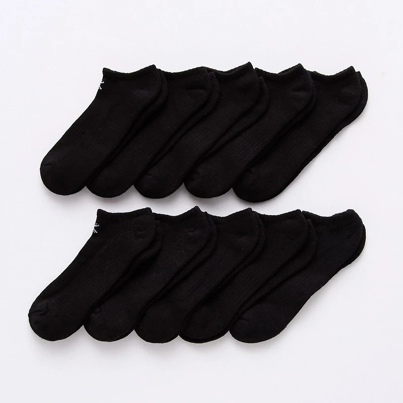 Xersion Quick-Dri Mens 10 Pair Low Cut Socks