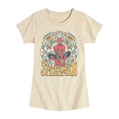 Disney Collection Little & Big Kid Girls Crew Neck Short Sleeve Regular Fit Guardians of the Galaxy Graphic T-Shirt
