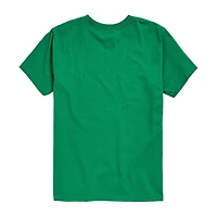 Disney Collection Little & Big Kid Boys Crew Neck Short Sleeve Regular Fit Hulk Graphic T-Shirt
