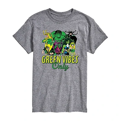 Mens Short Sleeve Marvel Graphic T-Shirt