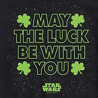 Mens Short Sleeve St. Patrick's Day Star Wars Graphic T-Shirt