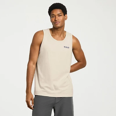 Hurley Mens Crew Neck Sleeveless Tank Top