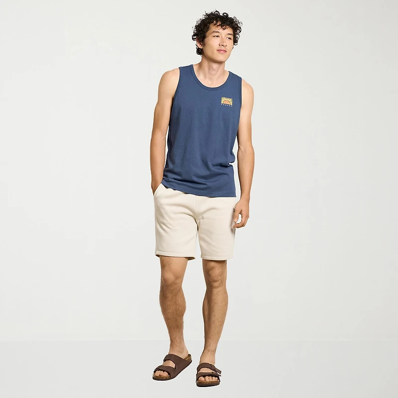 Hurley Mens Crew Neck Sleeveless Tank Top