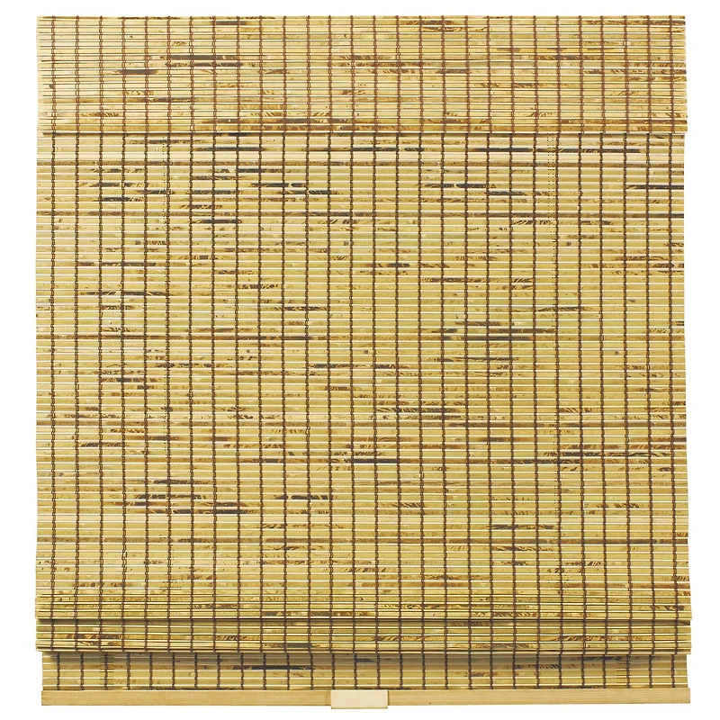 Burnout Bamboo Cordless Roman Shade