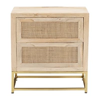 Videra Bedroom Collection 2-Drawer Nightstand