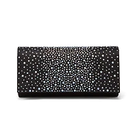 Gunne Sax by Jessica McClintock Chloe Scattered Stones Clutch Beaded Evening Bag