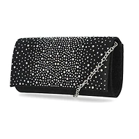 Gunne Sax by Jessica McClintock Chloe Scattered Stones Clutch Beaded Evening Bag