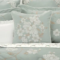 Royal Court Spring Garden Square Throw Pillow