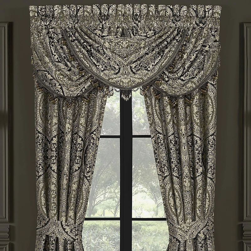 Queen Street Terra Rod Pocket Waterfall Valance