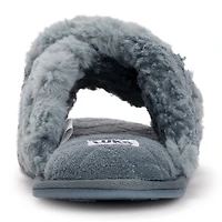 Muk Luks Womens Memory Foam Slip-On Slippers