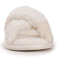 Muk Luks Womens Memory Foam Slip-On Slippers