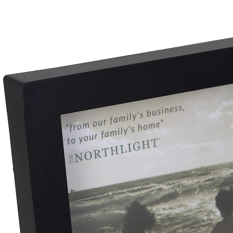Northlight 5" X 7" Classic Black With Easel Back Tabletop Frame