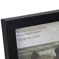 Northlight 5" X 7" Classic Black With Easel Back Tabletop Frame