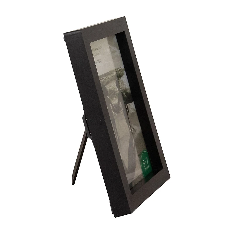 Northlight 5" X 7" Classic Black With Easel Back Tabletop Frame