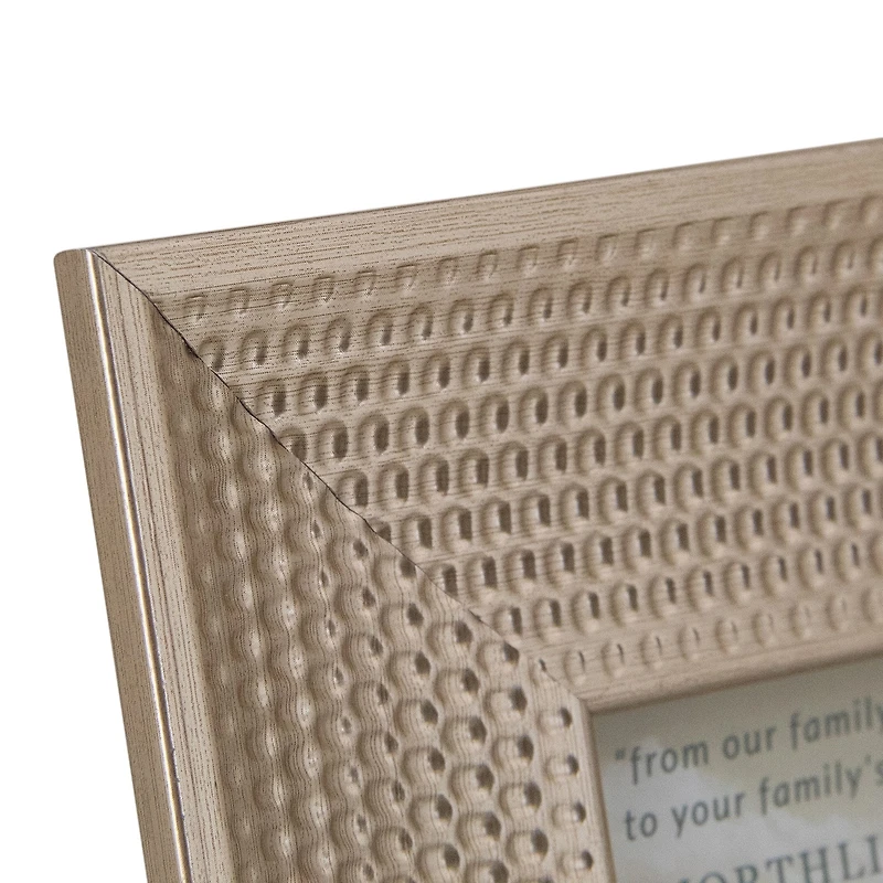 Northlight 5" X 7" Gold Honeycomb Tabletop Frame
