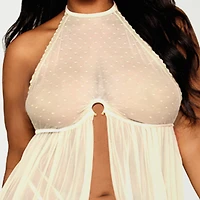 Dreamgirl Womens Plus Babydoll 13273x
