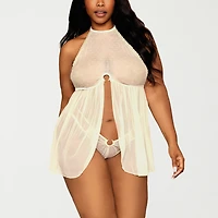 Dreamgirl Womens Plus Babydoll 13273x