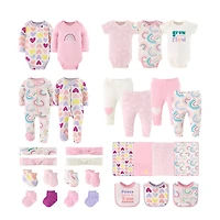 The Peanutshell 0-3m Pretty Sweet Baby Girls 30-pc. Baby Clothing Set