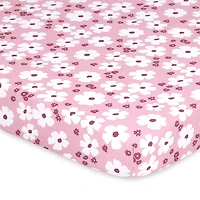 The Peanutshell Daisy 3-pc. Playard Sheet