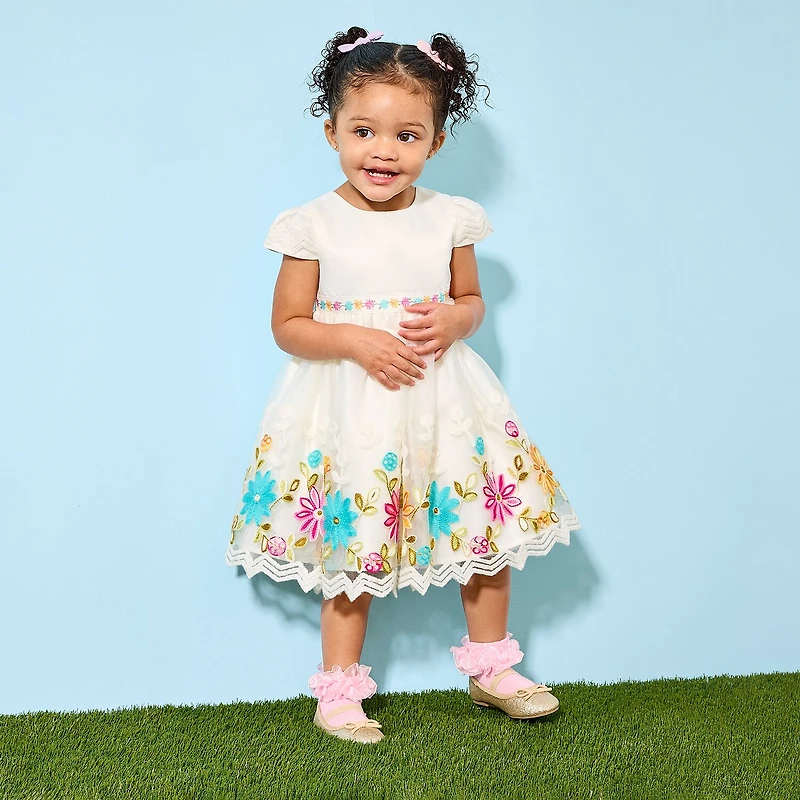 First Steps By Stepping Stones Infant Girls Mary Jane Shoes