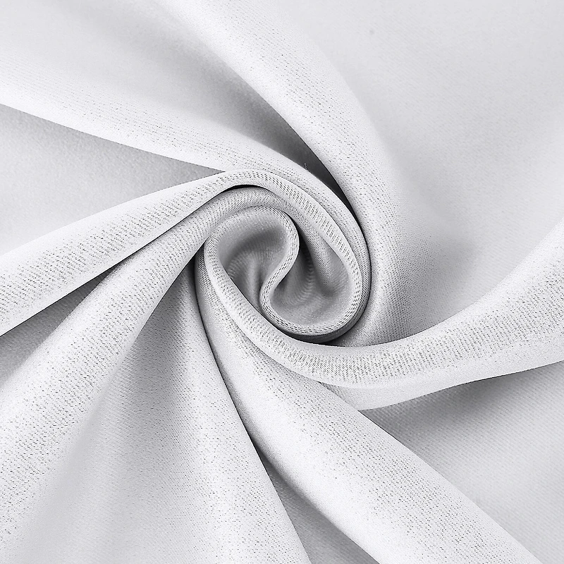 Sun Zero Percy Solid Grommet Top Energy Saving 100% Blackout Single Curtain Panel