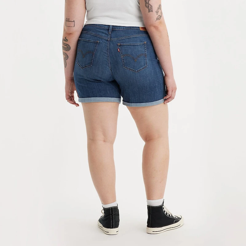 Levi's® Women's Plus Mid Length Short
