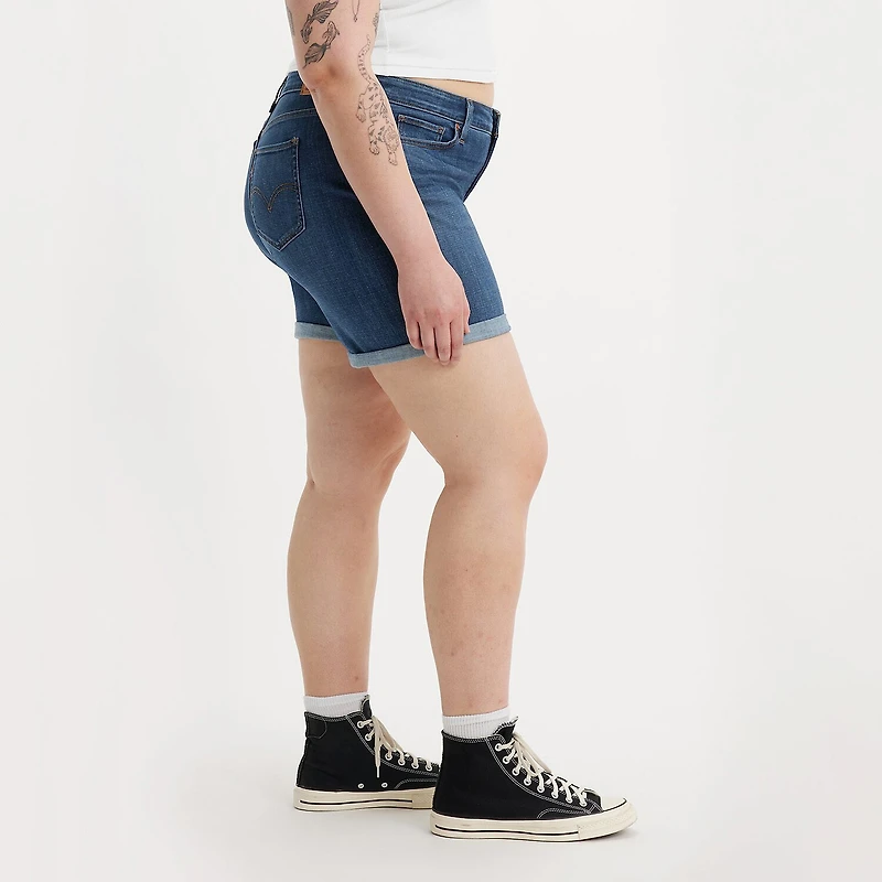 Levi's® Women's Plus Mid Length Short
