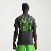 Nike Mens Crew Neck Short Sleeve Classic Fit Graphic T-Shirt
