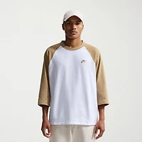 Nike Mens Crew Neck 3/4 Sleeve Active T-Shirt