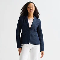 Liz Claiborne Womens Regular Fit Blazer