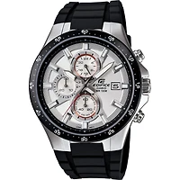 Casio Mens Chronograph Black Strap Watch Efr519-7av
