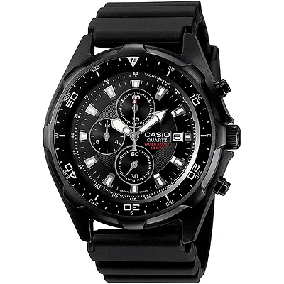 Casio Mens Black Strap Watch Amw330b-1a