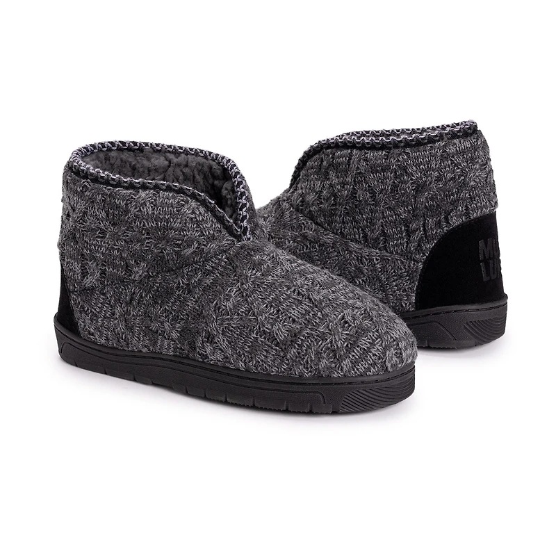 Muk Luks Mens Bootie Slippers