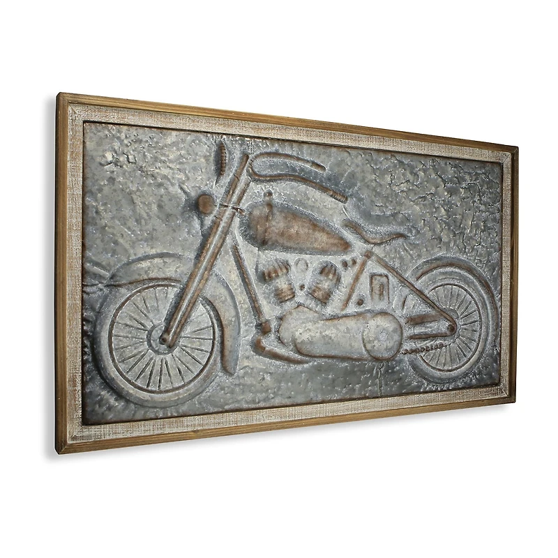 Cheungs Motorcycle Metal Wall Art