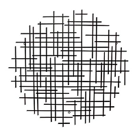 Iquara Large Round Metal Wall Art