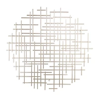 Iquara Large Round Metal Wall Art