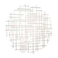 Iquara Large Round Metal Wall Art