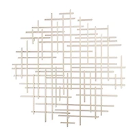 Iquara Small Round Metal Wall Art