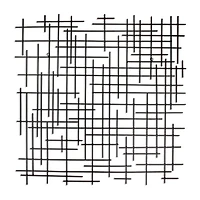 Iquara Large Square Metal Wall Art