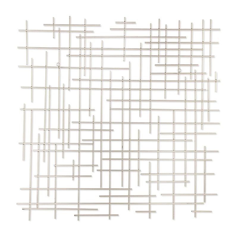 Iquara Large Square Metal Wall Art