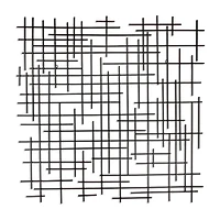 Iquara Large Square Metal Wall Art