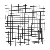 Iquara Large Square Metal Wall Art