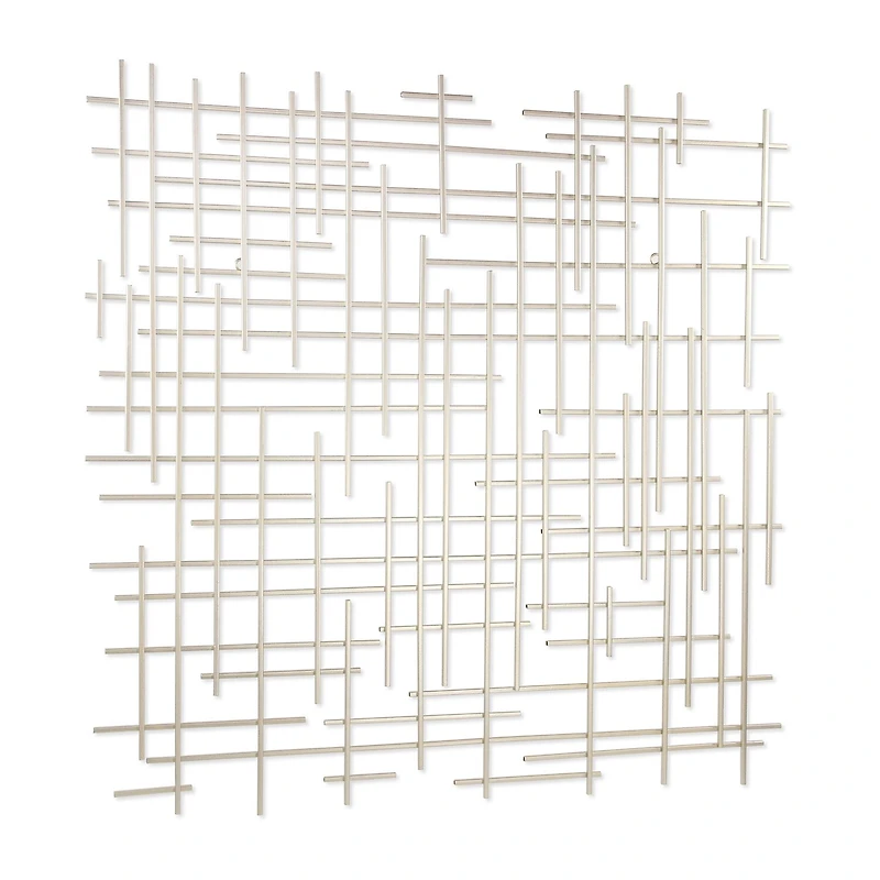 Iquara Large Square Metal Wall Art