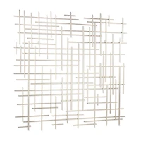 Iquara Large Square Metal Wall Art