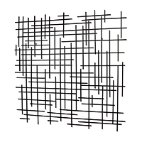 Iquara Large Square Metal Wall Art