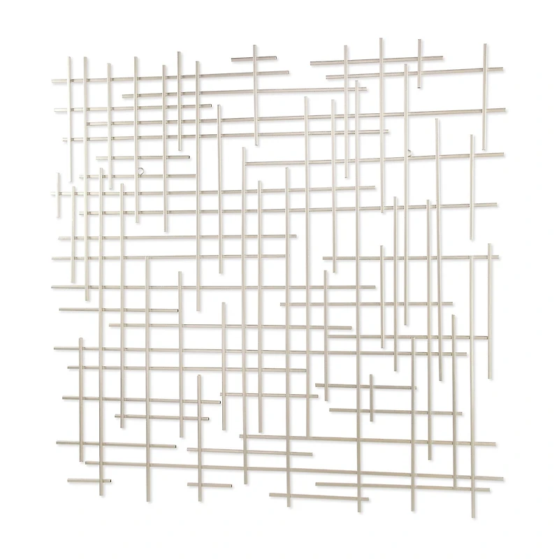 Iquara Large Square Metal Wall Art